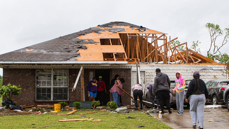 Τουλάχιστον έξι νεκροί στην πολιτεία του Μισισιπή εξαιτίας ανεμοστρόβιλων