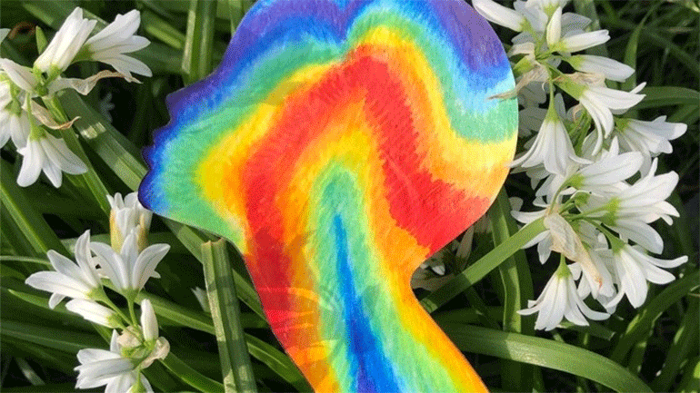 Oυράνια τόξα από σχεδιαστές μόδας