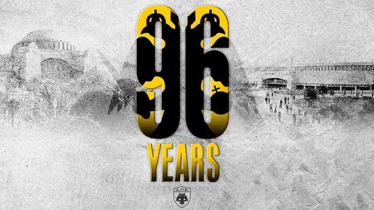 H ΠΑΕ ΑΕΚ για τα 96α γενέθλια της ομάδας: «Η ιστορία μας δεν έχει τέλος, μόνο αρχή»