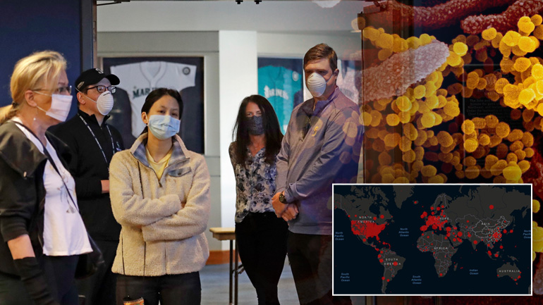 Τα κρούσματα Covid-19 ξεπέρασαν τα δύο εκατ. παγκοσμίως Τα κρούσματα Covid-19 ξεπέρασαν τα δύο εκατ. παγκοσμίως