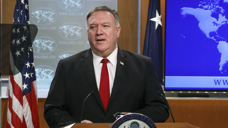 Κορωνοϊός: Ο Μάικ Πομπέο επαινεί την Άγγελα Μέρκελ για την στάση της στην κρίση