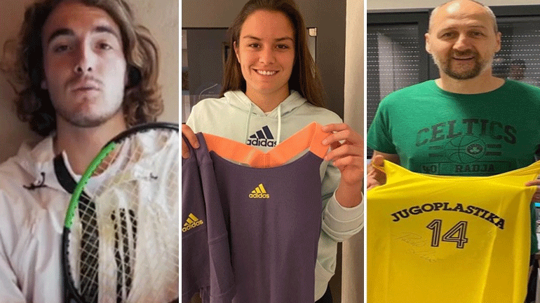 Τσιτσιπάς, Σάκκαρη και Ράτζα συμμετέχουν στη δημοπρασία του «Ζήσε Αθλητικά»