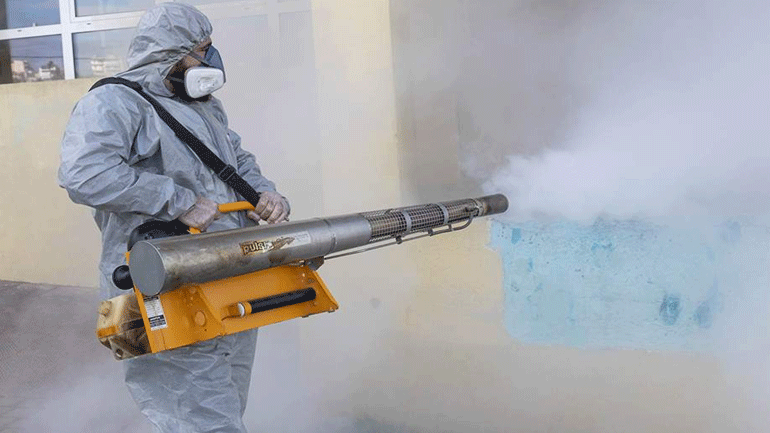 Διαρκείς απολυμάνσεις σε δημοτικούς και κοινόχρηστους χώρους του Ιλίου