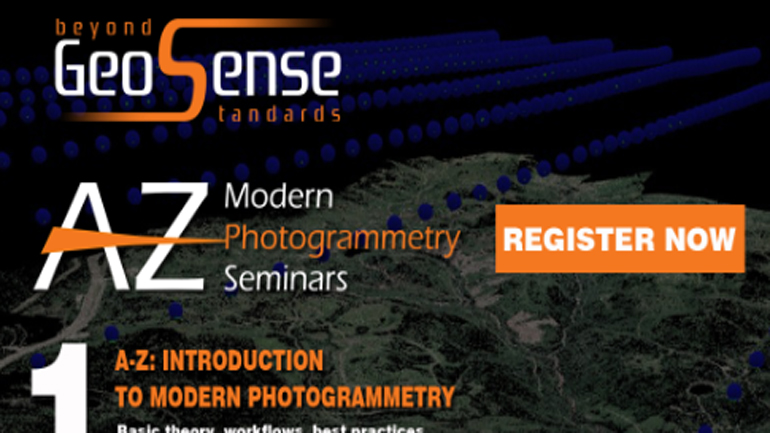 Νέος ολοκληρωμένος κύκλος εξειδικευμένων σεμιναρίων σύγχρονης φωτογραμμετρίας