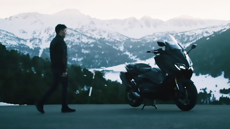 O Joaquim Rodriguez και το Yamaha TMAX 560