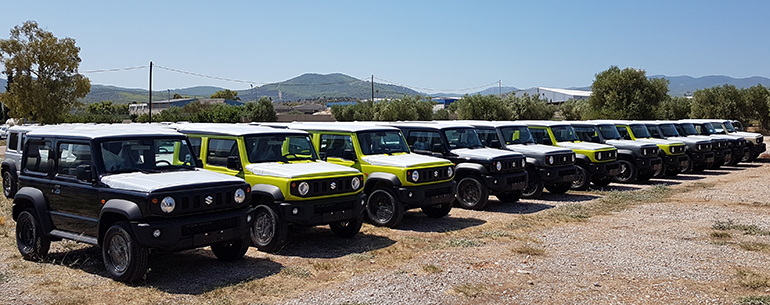 Made in Japan το θρυλικό Jimny...