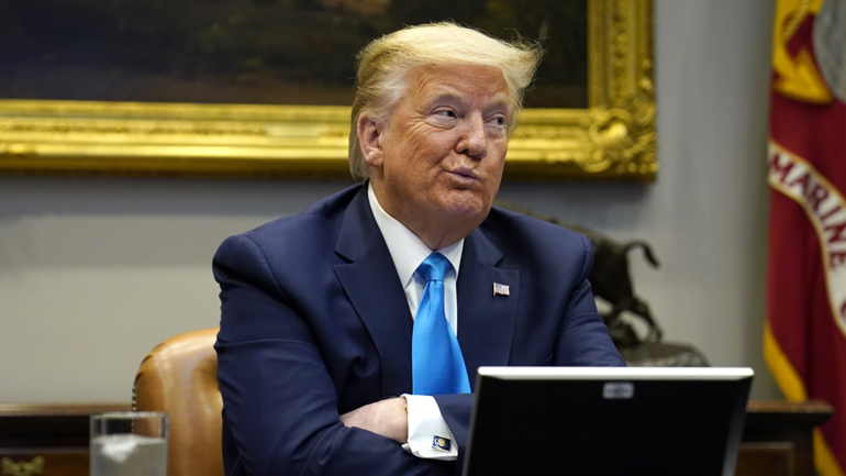 Οι ΗΠΑ «πέρασαν την κορυφή» της πανδημίας, σύμφωνα με τον Ντόναλντ Τραμπ