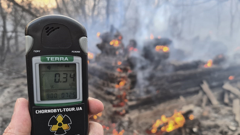 «Καθαρή» η Ελλάδα από ραδιενέργεια μετά την πυρκαγιά στο Τσέρνομπιλ