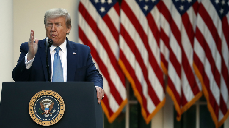 Τραμπ: Είναι καιρός να «ξαναπάρει μπρος η Αμερική»