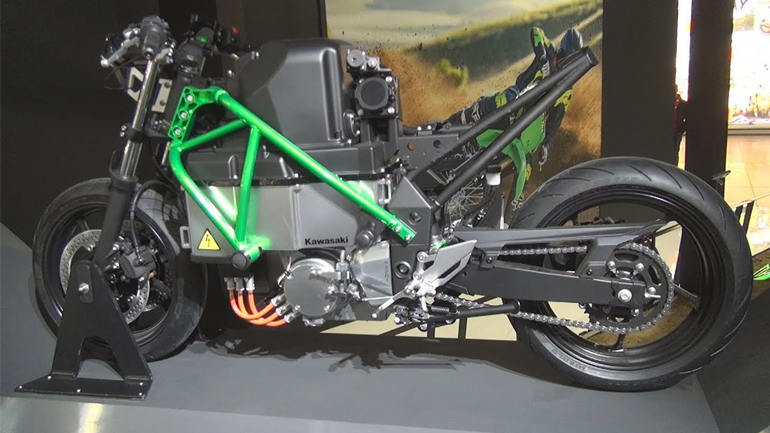 Kawasaki: Η ηλεκτρική της μοτοσυκλέτα θα έχει κιβώτιο ταχυτήτων