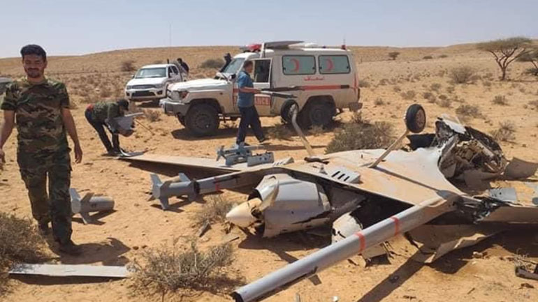 Λιβύη: Νέα κατάρριψη τουρκικού UAV από τον στρατό του Χαφτάρ