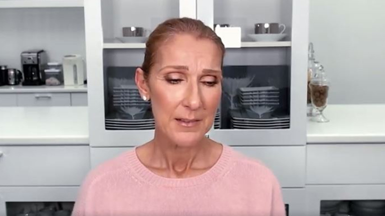 Φανερά συγκινημένη η Celine Dion αποτίει φόρο τιμής στους ήρωες που δίνουν μάχη εναντίον του κορωνοϊού
