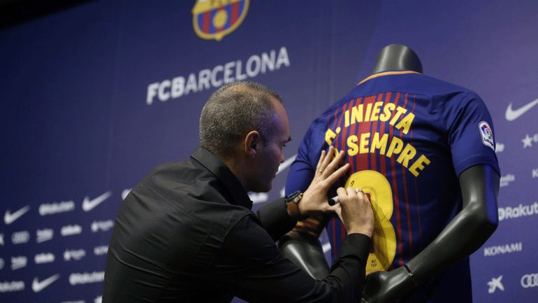 Ινιέστα: «Τα χρήματα είναι άχρηστα όταν είσαι… άδειος»