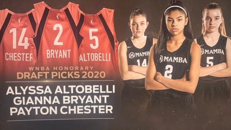 Μπάσκετ: Τιμήθηκε η μνήμη της Τζίτζι Μπράιαντ στα ντραφτ του WNBA