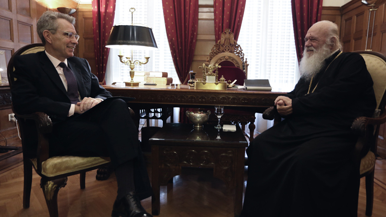 Πάιατ: «Θαυμάζω την Ελλαδική Εκκλησία και τις αποφάσεις της για τον κορωνοϊό»