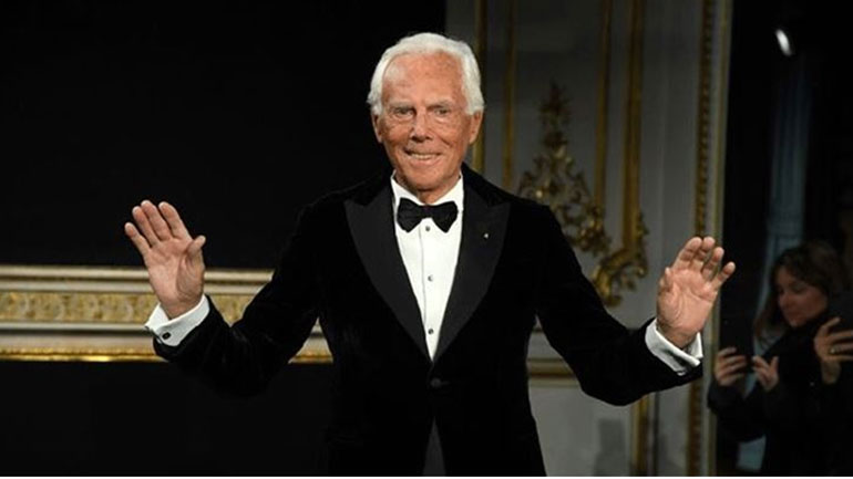 Giorgio Armani: «Πρέπει να επαναπροσδιορίσουμε την ηθική της μόδας»