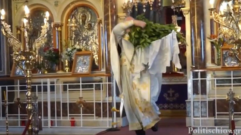 Συνελήφθη ιερέας σε εκκλησία της Χίου