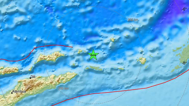 Σεισμός 4,8 Ρίχτερ στην Ινδονησία