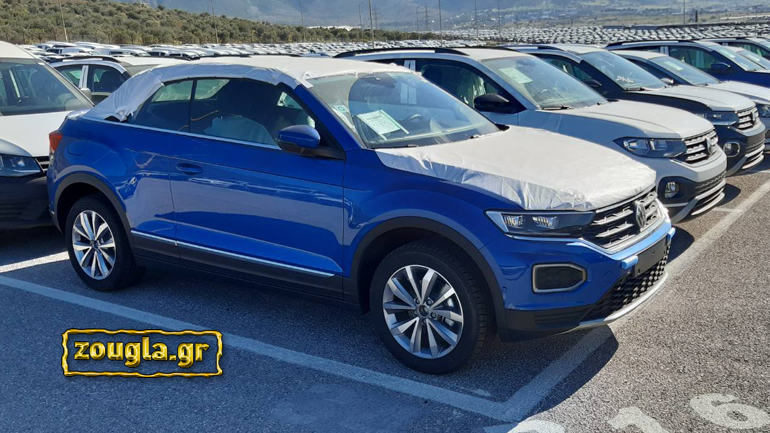 VW T-Roc: Ήρθαν στην Ελλάδα τα πρώτα cabrio μικρομεσαία SUV – Δείτε τις αποκλειστικές εικόνες