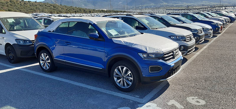 Τα πρώτα VW T-Roc cabrio βρίσκονται ήδη στην Ελλάδα...