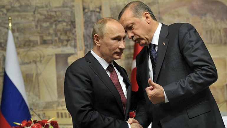 Τηλεφωνική επικοινωνία Πούτιν – Ερντογάν