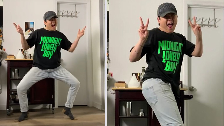 Έκπληξη χορεύoντας το Buttercup