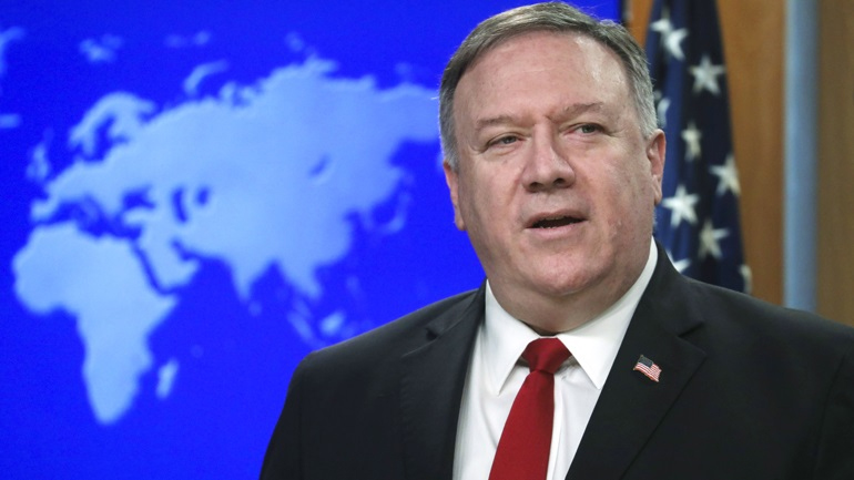 Πομπέο: Το Ιράν θα «λογοδοτήσει» για την εκτόξευση στρατιωτικού δορυφόρου