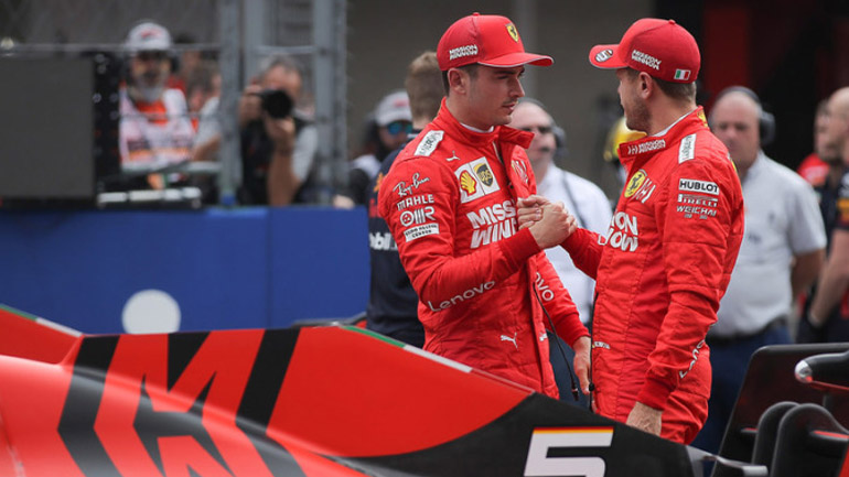 Ο Leclerc επιθυμεί την παραμονή του Vettel στη Ferrari