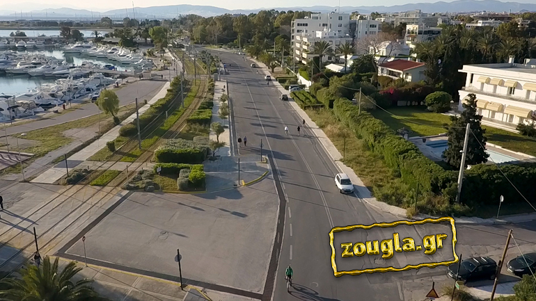 Εικόνες από Drone: Η κίνηση στην παραλία Γλυφάδας με το φακό του zougla.gr