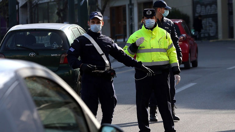 Είκοσι παραβάσεις για μετακινήσεις εκτός τόπου κατοικίας