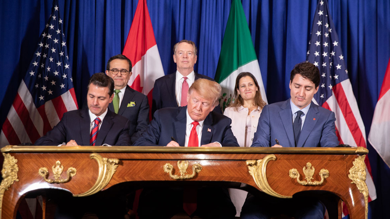 Σε ισχύ από την 1η Ιουλίου η εμπορική συμφωνία ΗΠΑ-Μεξικού-Καναδά