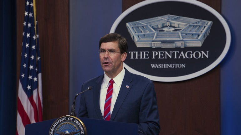 ΗΠΑ: Ο υπουργός Άμυνας θα εξετάσει την έκθεση του Πολεμικού Ναυτικού για τον κορωνοϊό στο αεροπλανοφόρο Ρούζβελτ