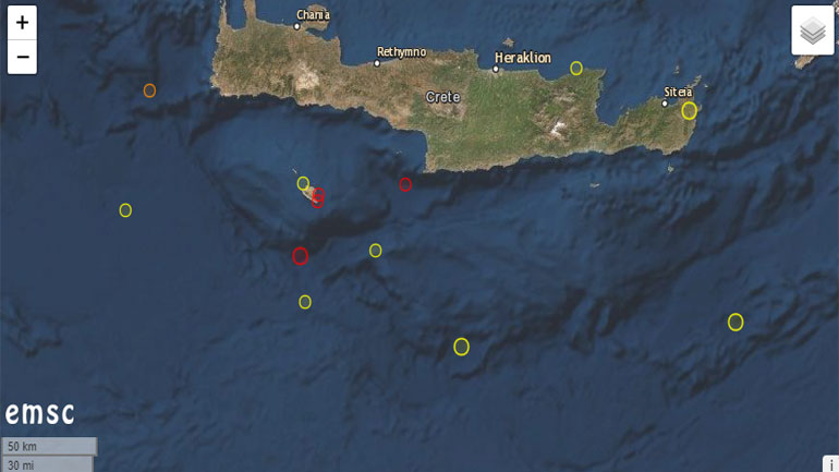 Σεισμός 3,9 Ρίχτερ στη Γαύδο