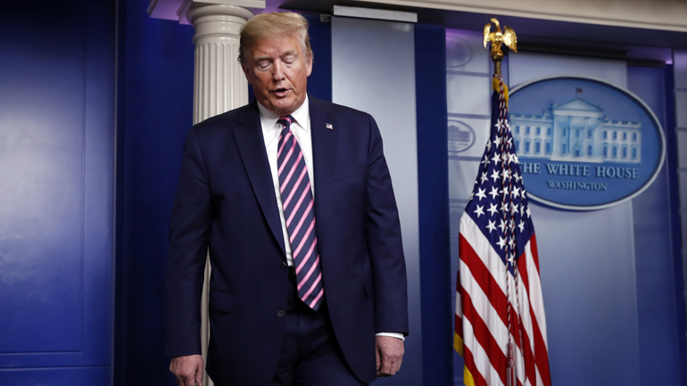 Κορωνοϊός: Ο Τραμπ δεν θέλει να σπαταλά τον χρόνο του σε συνεντεύξεις Τύπου