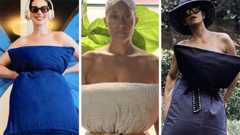 Σε εκούσια απομόνωση, διασημότητες συμμετέχουν στο #PillowChallenge του Instagram