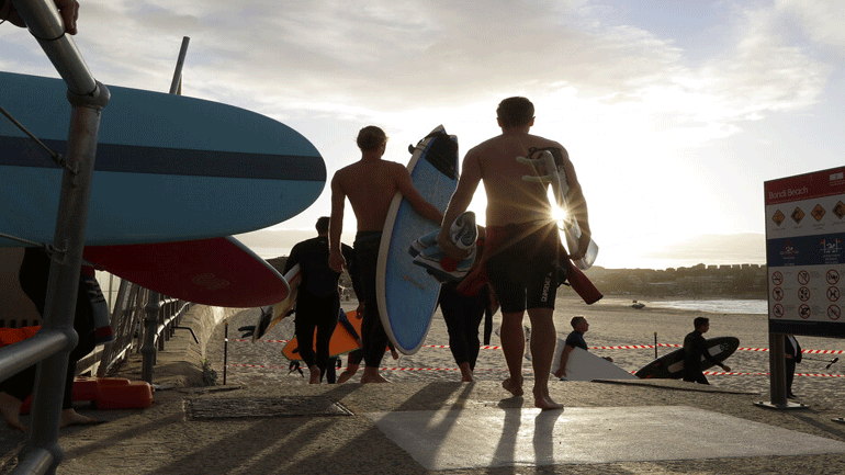 Αυστραλία: Επαναλειτουργούν παραλίες κοντά στο Σίδνεϊ