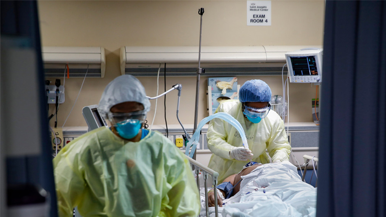 Περισσότερο από ένα εκατομμύριο καταγεγραμμένα κρούσματα στις ΗΠΑ