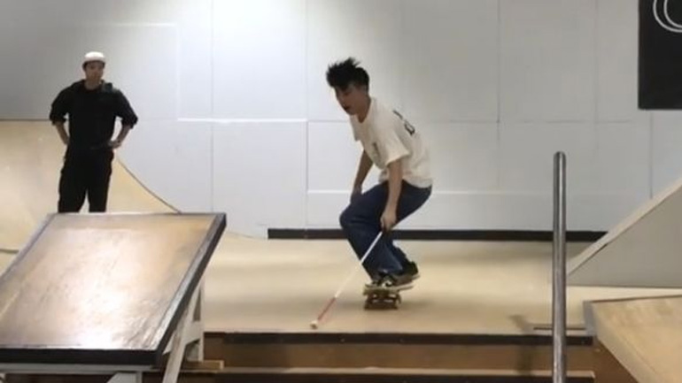 Kid MC: Ένας τυφλός skater από την Ιαπωνία