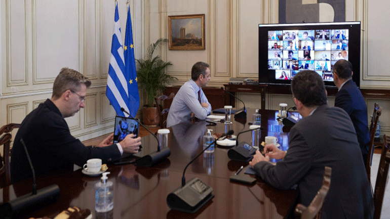 Συνεδριάζει το υπουργικό συμβούλιο υπό τον Κυριάκο Μητσοτάκη