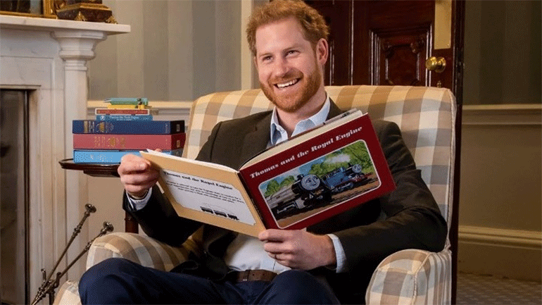 O πρίγκιπας Χάρι προλογίζει το ειδικό επετειακό επεισόδιο της σειράς «Τόμας το Τρενάκι»