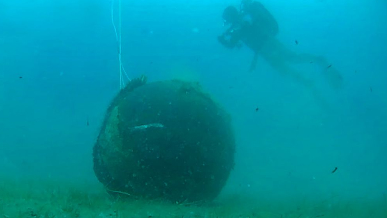 Συναγερμός στη Νέα Μηχανιώνα: Ψαράς αλίευσε νάρκη