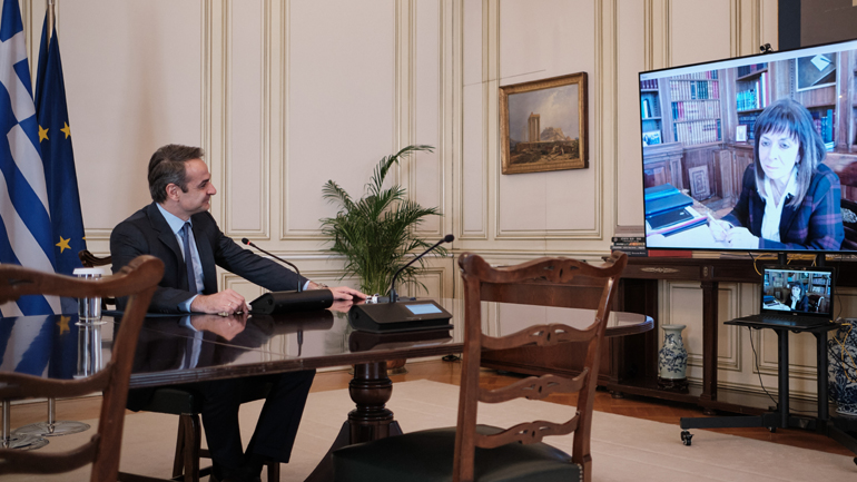 Στο προεδρικό Μέγαρο τη Δευτέρα ο Κυριάκος Μητσοτάκης