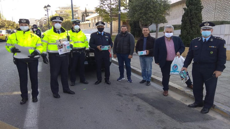 Επιπλέον 100.000 μάσκες για το προσωπικό της Ελληνικής Αστυνομίας