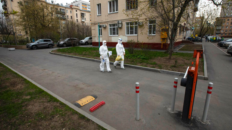 Στη Μόσχα το 2% των κατοίκων έχει προσβληθεί από τον νέο κορωνοϊό