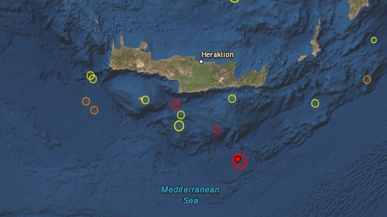 Γιατί δεν έγινε αισθητός ο σεισμός των 6 Ρίχτερ σε όλη την Κρήτη