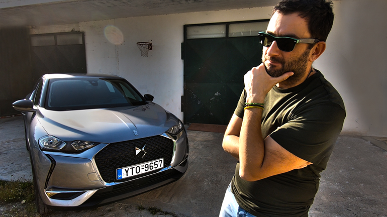 Για τις ανάγκες του ρεπορτάζ χρησιμοποιήσαμε ένα DS3 Crossback...