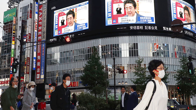 Ιαπωνία: Η κατάσταση έκτακτης ανάγκης παρατάθηκε μέχρι τις 31 Μαΐου