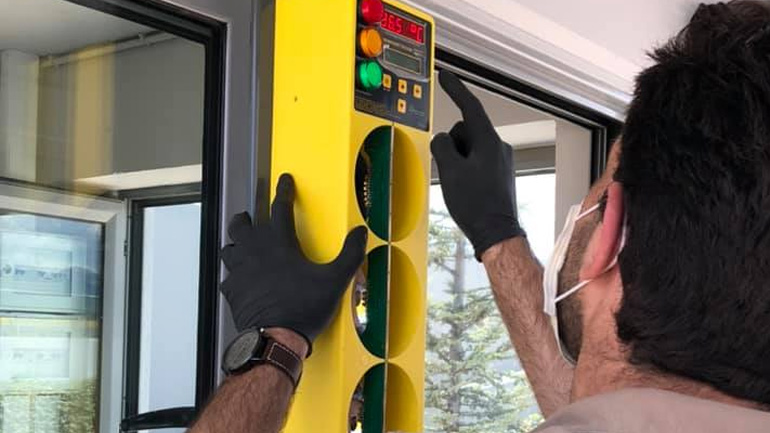 ΑΕΚ: Μπάρα θερμομέτρησης τοποθετήθηκε στα Σπάτα