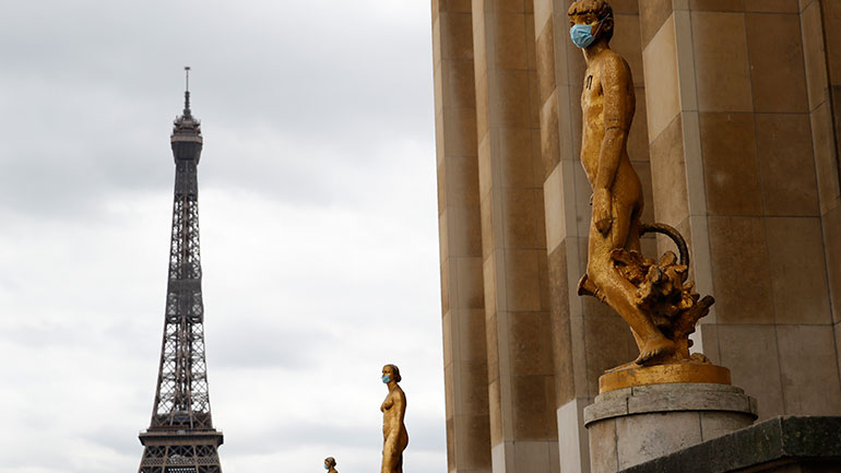 Στους 306 οι νεκροί σε μία ημέρα στη Γαλλία από τον κορωνοϊό
