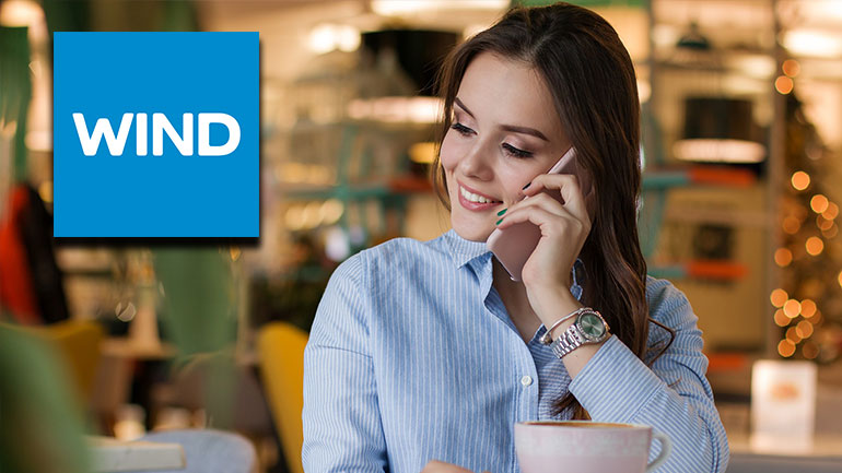 WIND: Δωρεάν 20GB και 1000 λεπτά ομιλίας για τους πελάτες κινητής